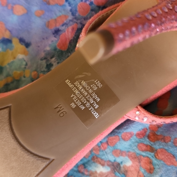 Coral Suede heels by Marc Fisher - Picture 5 of 5